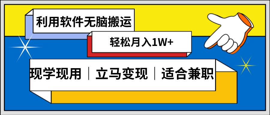 低密度新赛道 视频无脑搬 一天1000+几分钟一条原创视频 零成本零门槛超简单-时创创业网